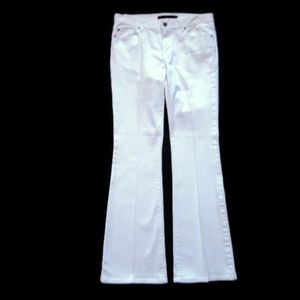 Calvin Klein White Slim Flare Jeans-Sz 8